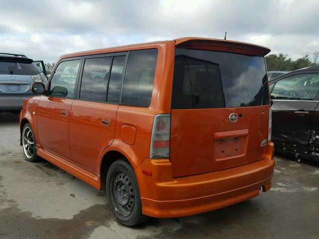 JTLKT324540159270 - 2004 TOYOTA SCION XB ORANGE photo 3