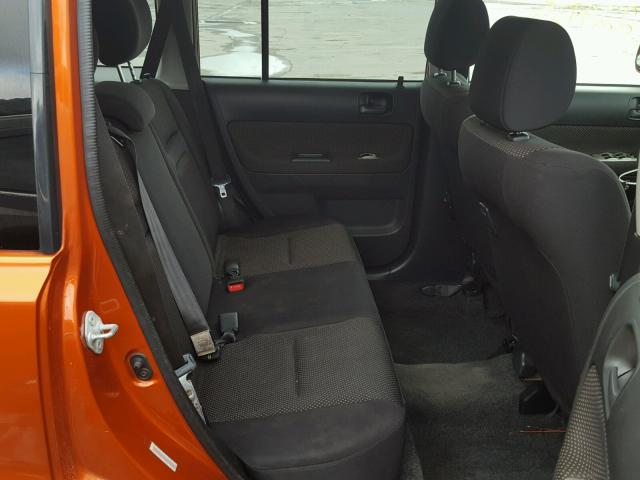 JTLKT324540159270 - 2004 TOYOTA SCION XB ORANGE photo 6