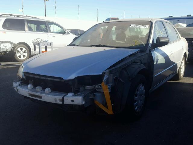 1HGCF86602A031219 - 2002 HONDA ACCORD VAL SILVER photo 2