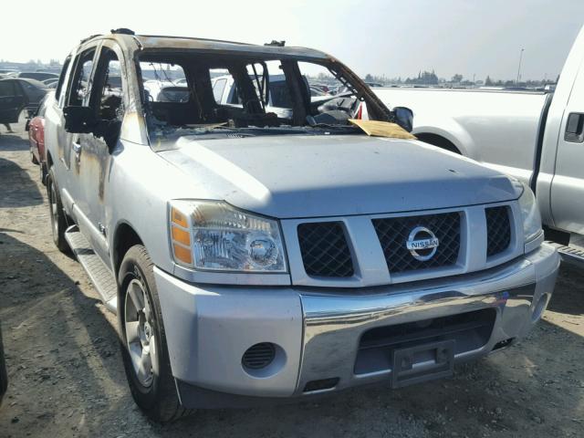 5N1AA08AX5N733421 - 2005 NISSAN ARMADA SE SILVER photo 1