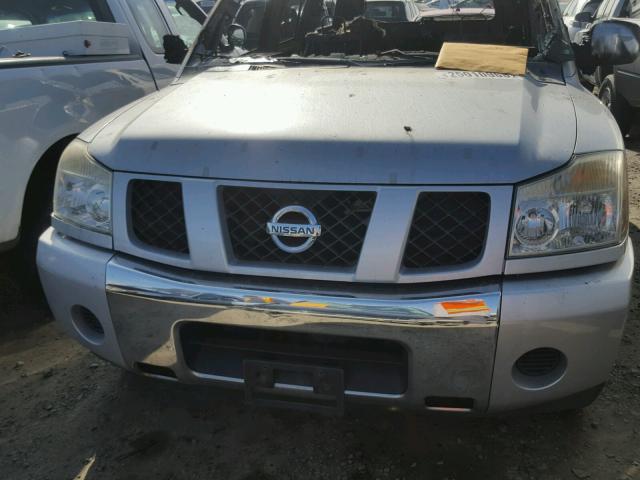 5N1AA08AX5N733421 - 2005 NISSAN ARMADA SE SILVER photo 7