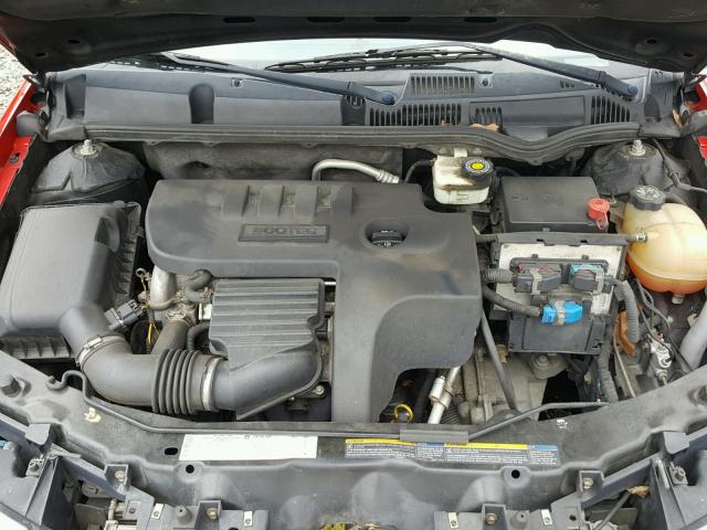 1G8AW12F05Z103829 - 2005 SATURN ION LEVEL RED photo 7