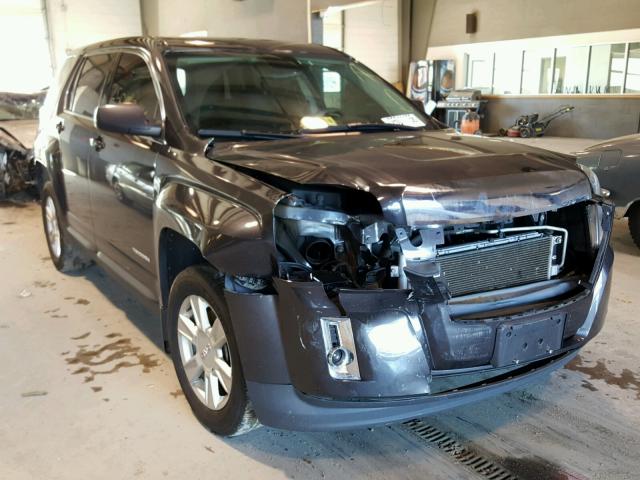 2GKALMEKXD6396100 - 2013 GMC TERRAIN SL BLACK photo 1