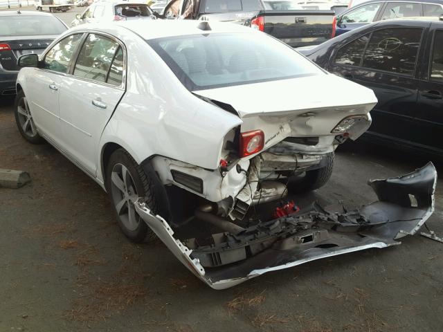 1G1ZC5E08CF226754 - 2012 CHEVROLET MALIBU 1LT 白色 照片 3
