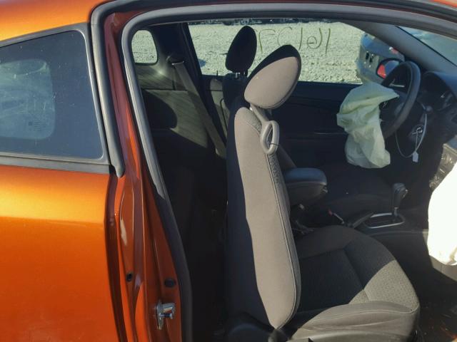 1G2AL15F377237537 - 2007 PONTIAC G5 ORANGE photo 5