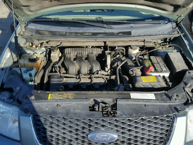 1FMDK02147GA30925 - 2007 FORD FREESTYLE GREEN photo 7