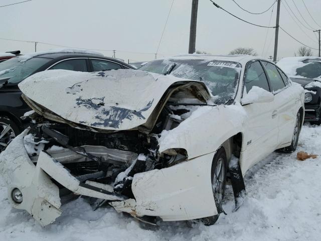 1G2HY54K724160154 - 2002 PONTIAC BONNEVILLE WHITE photo 2