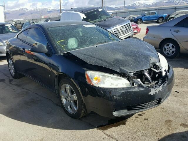 1G2ZH18N674193980 - 2007 PONTIAC G6 GT BLACK photo 1