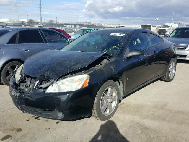 1G2ZH18N674193980 - 2007 PONTIAC G6 GT BLACK photo 2