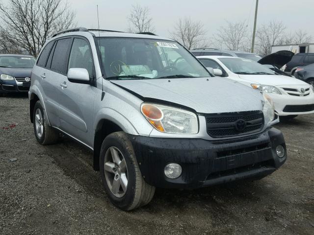 JTEHD20V656027587 - 2005 TOYOTA RAV4 SILVER photo 1