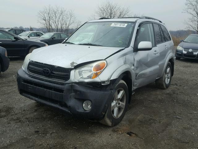 JTEHD20V656027587 - 2005 TOYOTA RAV4 SILVER photo 2