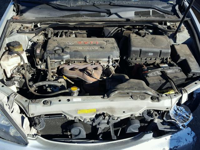 4T1BE30K45U581687 - 2005 TOYOTA CAMRY LE SILVER photo 7