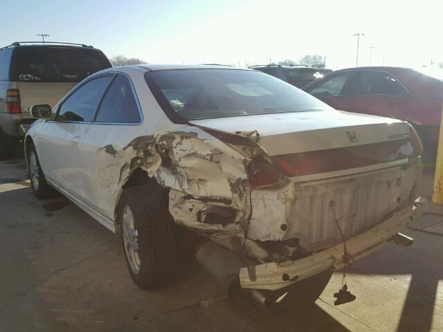 1HGCG22542A021400 - 2002 HONDA ACCORD EX WHITE photo 3