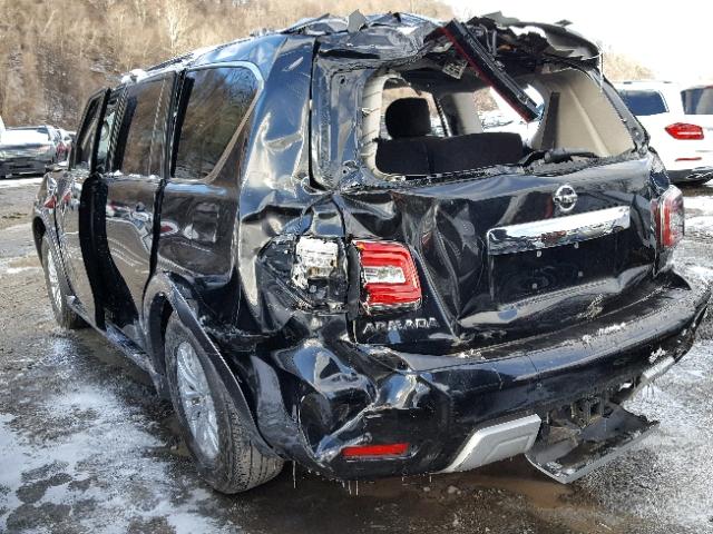 JN8AY2NC9H9502853 - 2017 NISSAN ARMADA SV BLACK photo 3