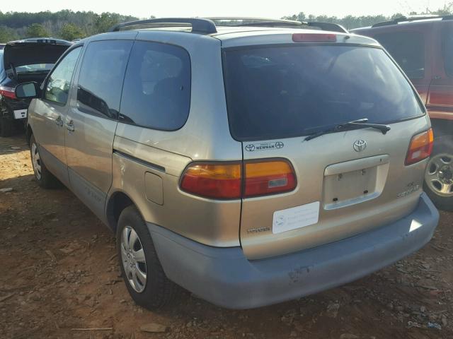 4T3ZF13C0YU213653 - 2000 TOYOTA SIENNA LE GRAY photo 3