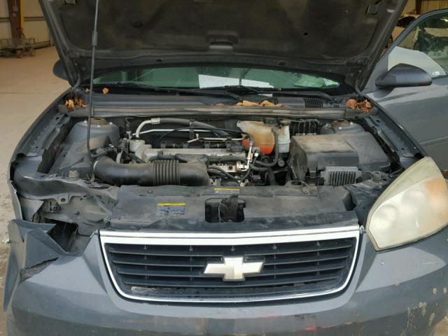 1G1ZS58F67F213042 - 2007 CHEVROLET MALIBU LS GRAY photo 7