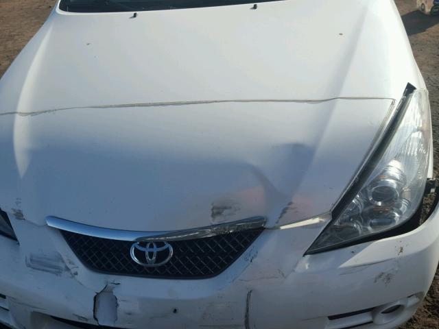 4T1FA38P38U158794 - 2008 TOYOTA CAMRY SOLA WHITE photo 7