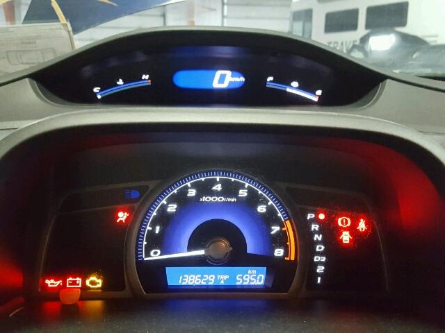 2HGFA16847H038865 - 2007 HONDA CIVIC EX BLUE photo 8