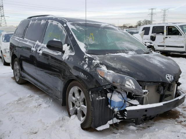 5TDXK3DC3ES516680 - 2014 TOYOTA SIENNA SPO BLACK photo 1