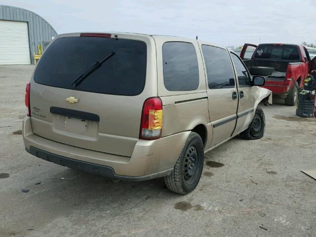 1GNDV23L46D163554 - 2006 CHEVROLET UPLANDER L თაფლისფერი ფოტო 4