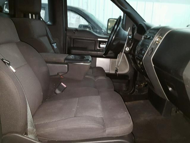 1FTRF04594KD41399 - 2004 FORD F150 BLACK photo 5