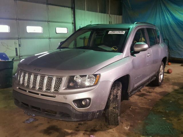 1C4NJDEB1ED744078 - 2014 JEEP COMPASS LA GRAY photo 2