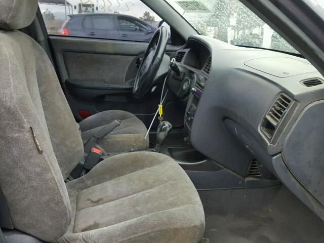 KMHDN45D03U484170 - 2003 HYUNDAI ELANTRA GL BLUE photo 5