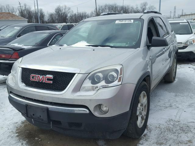 1GKER13768J193551 - 2008 GMC ACADIA SLE SILVER photo 2