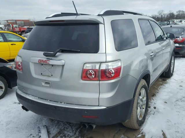 1GKER13768J193551 - 2008 GMC ACADIA SLE SILVER photo 4