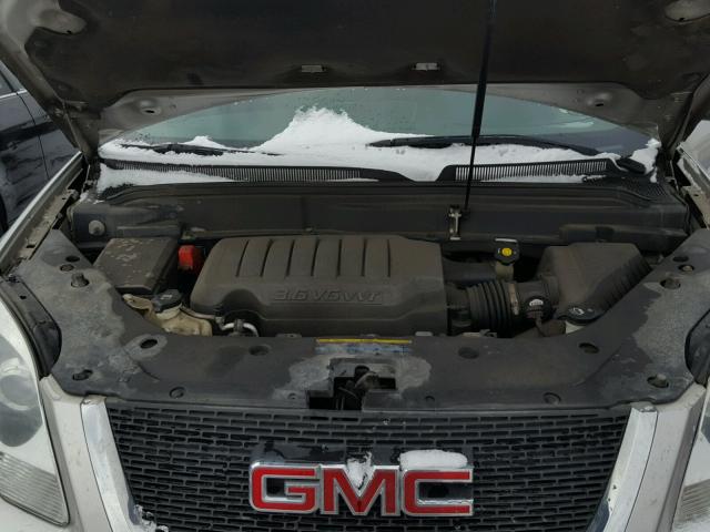 1GKER13768J193551 - 2008 GMC ACADIA SLE SILVER photo 7