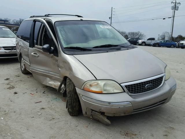 2FMZA52492BB50171 - 2002 FORD WINDSTAR S GOLD photo 1