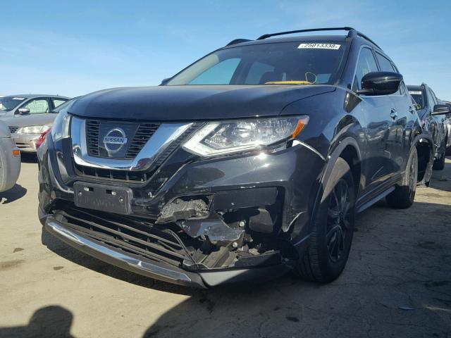 5N1AT2MT7HC828631 - 2017 NISSAN ROGUE S BLACK photo 2