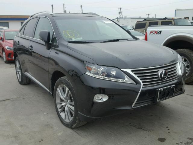 2T2BK1BA3FC287262 - 2015 LEXUS RX 350 BLACK photo 1