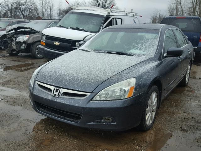 1HGCM66516A042088 - 2006 HONDA ACCORD EX GRAY photo 2