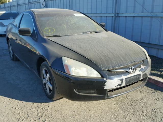 1HGCM72594A022809 - 2004 HONDA ACCORD EX BLACK photo 1