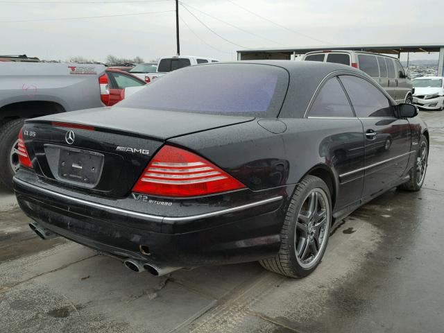 WDBPJ79J05A046573 - 2005 MERCEDES-BENZ CL 65 AMG BLACK photo 4