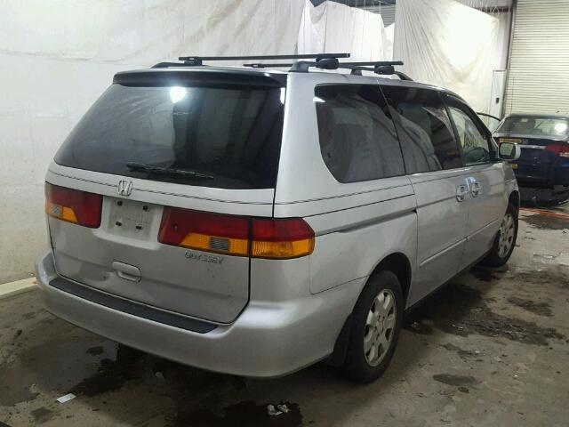 5FNRL18643B056767 - 2003 HONDA ODYSSEY EX GRAY photo 4