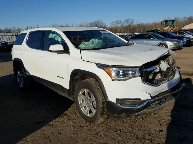 1GKKNKLA9HZ233798 - 2017 GMC ACADIA SLE WHITE photo 1