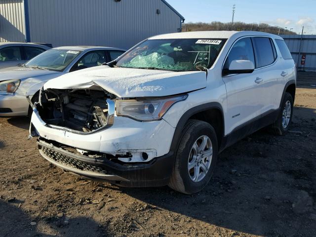 1GKKNKLA9HZ233798 - 2017 GMC ACADIA SLE WHITE photo 2