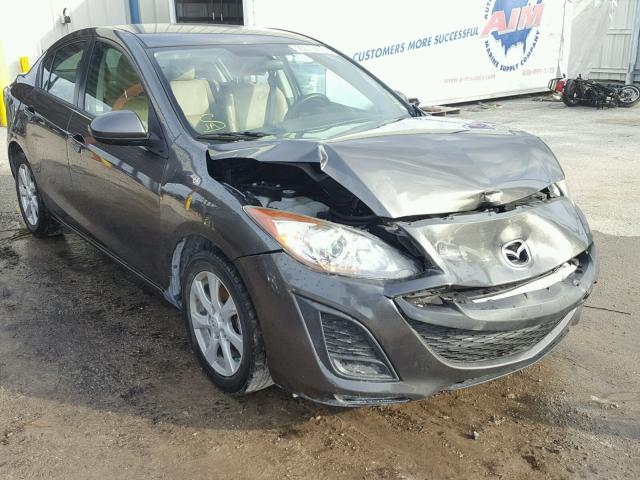 JM1BL1VF9B1479616 - 2011 MAZDA 3 I GRAY photo 1