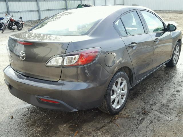 JM1BL1VF9B1479616 - 2011 MAZDA 3 I GRAY photo 4