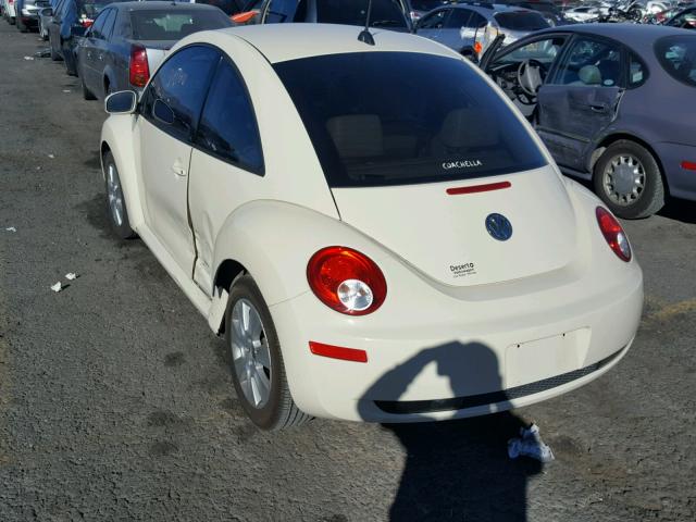 3VWPW31C48M525527 - 2008 VOLKSWAGEN NEW BEETLE CREAM photo 3