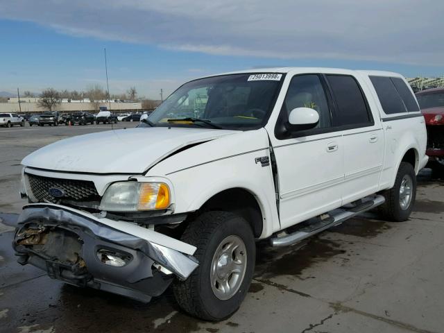 1FTRW08603KB90597 - 2003 FORD F150 SUPER WHITE photo 2