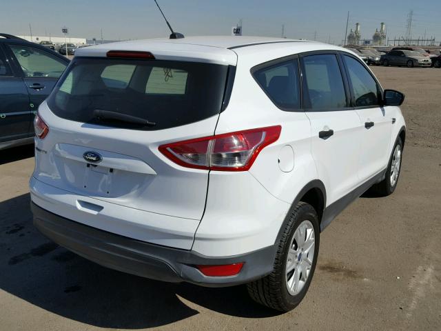 1FMCU0F72EUA05220 - 2014 FORD ESCAPE S WHITE photo 4