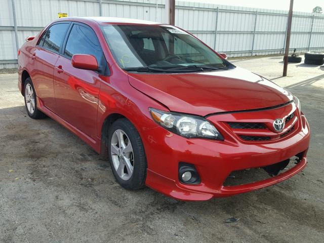 5YFBU4EEXDP182245 - 2013 TOYOTA COROLLA BA RED photo 1