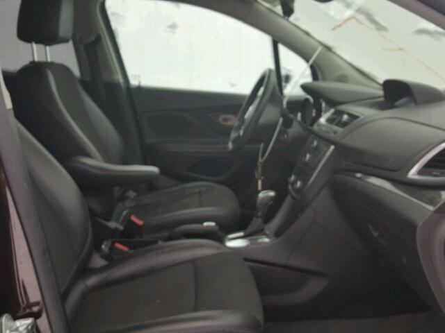 KL4CJASB0DB070259 - 2013 BUICK ENCORE BLACK photo 5