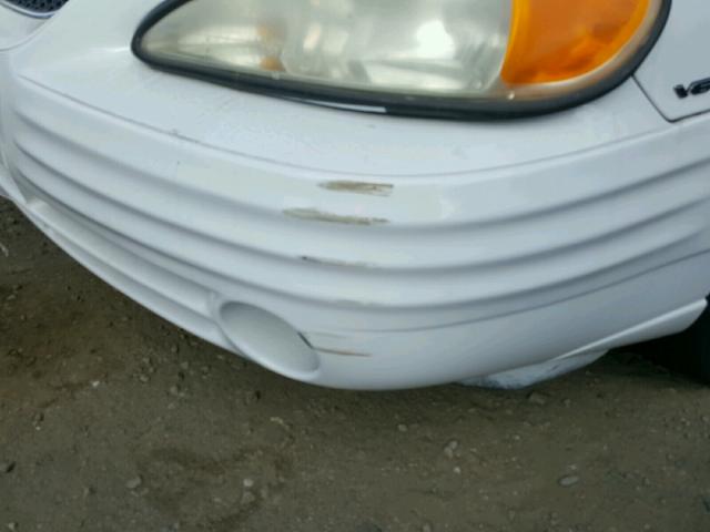 1G2NF52E7YM758906 - 2000 PONTIAC GRAND AM S WHITE photo 9