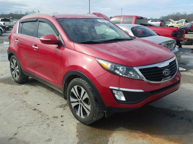 KNDPC3A26B7145285 - 2011 KIA SPORTAGE E RED photo 1