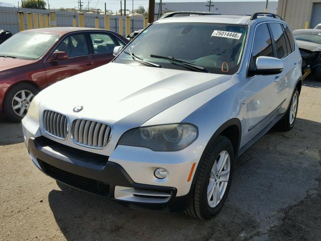 4USFE83567LY66774 - 2007 BMW X5 4.8I SILVER photo 2