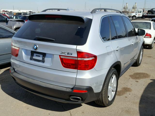 4USFE83567LY66774 - 2007 BMW X5 4.8I SILVER photo 4